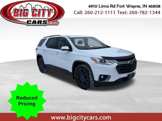 White 2020 Chevrolet Traverse RS AWD SUV / Crossover Four-Wheel Drive 9-Speed Automatic