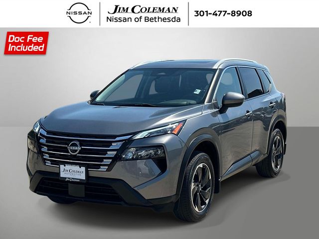 Gray (Gun Metallic) 2024 Nissan Rogue SV AWD SUV / Crossover All-Wheel Drive Continuously Variable Transmission