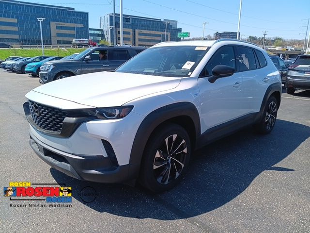 White (Wind Chill Pearl) 2025 Mazda CX-50 Hybrid Premium Plus AWD SUV / Crossover All-Wheel Drive Continuously Variable Transmission