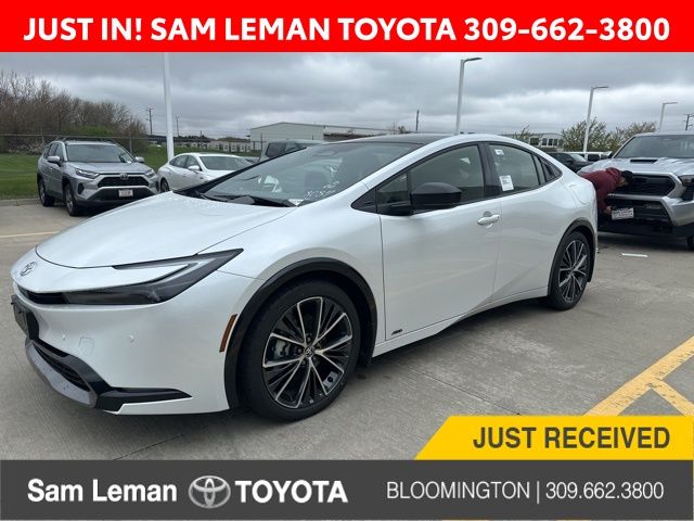 Pearl 2026 Toyota Prius XLE AWD Hatchback All-Wheel Drive Continuously Variable Transmission