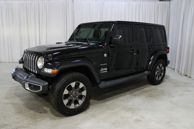 Used 2018 Black Jeep Unlimited Sahara image 29