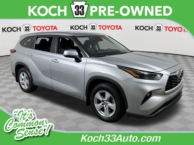 Celestial Silver Metallic 2024 Toyota Highlander SUV / Crossover All-Wheel Drive 8-Speed Automatic