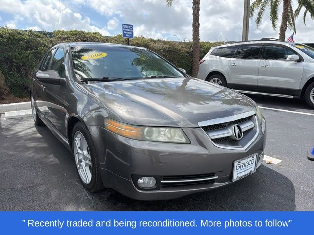 Polished Metal Metallic 2008 Acura TL FWD Sedan Front-Wheel Drive 5-Speed Automatic