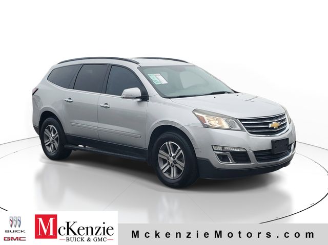 Silver Ice Metallic 2017 Chevrolet Traverse 1LT FWD SUV / Crossover Front-Wheel Drive 6-Speed Automatic