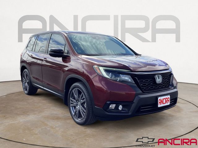 Red (Deep Scarlet Pearl) 2021 Honda Passport EX-L FWD SUV / Crossover Front-Wheel Drive 9-Speed Automatic