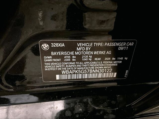 2011 BMW 3 Series 328i xDrive Black at Rafferty Subaru
