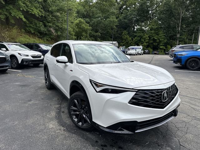 2026 Acura ADX A-Spec Package Silver at Spitzer Acura