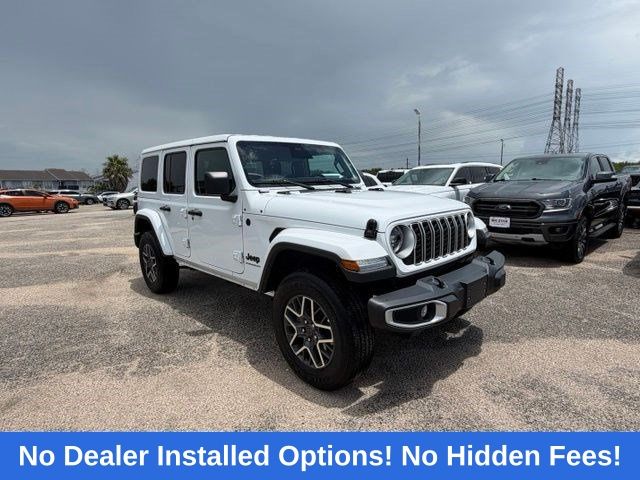 2025 Jeep Wrangler Sahara White at Bayway Chrysler Dodge Jeep Ram