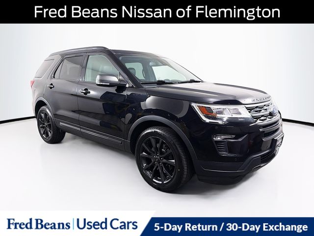 Black Metallic 2019 Ford Explorer XLT AWD SUV / Crossover All-Wheel Drive 6-Speed Automatic