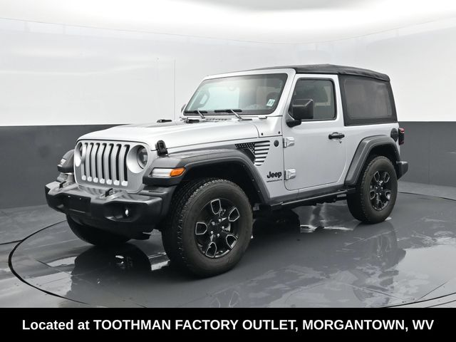Silver Zynith Clearcoat 2023 Jeep Wrangler SUV / Crossover Four-Wheel Drive 8-Speed Automatic