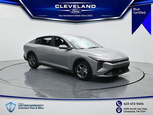 Steel Gray 2025 Kia K4 Sedan Front-Wheel Drive Continuously Variable Transmission