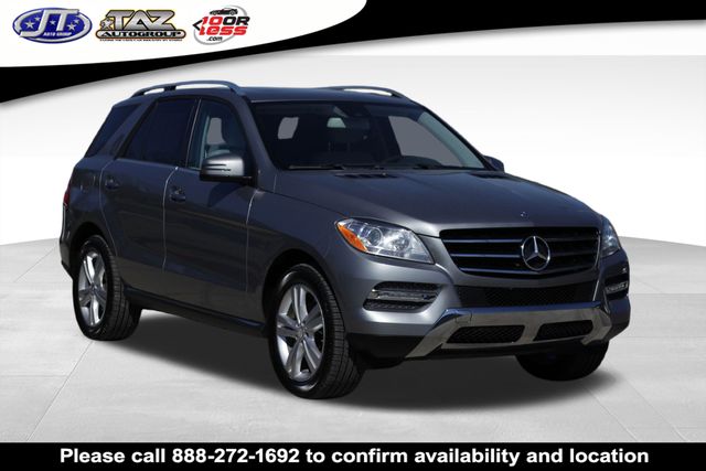Silver 2015 Mercedes-Benz M-Class ML 350 SUV / Crossover Rear-Wheel Drive 7-Speed Automatic