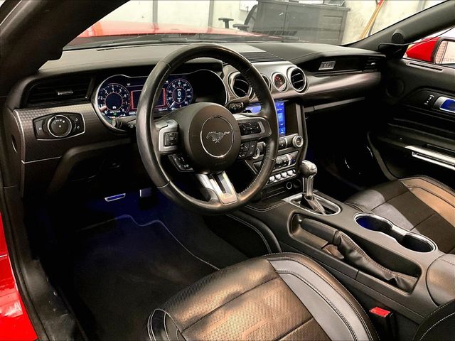 2021 Ford Mustang EcoBoost Premium Red at Grove City Ford