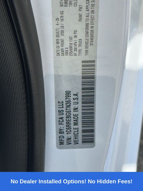 2026 Ram 1500 Big Horn/Lone Star White at Victoria Chrysler Dodge Jeep Ram