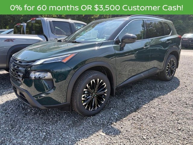 Black (Obsidian Green) 2026 Nissan Rogue SUV / Crossover All-Wheel Drive Continuously Variable Transmission