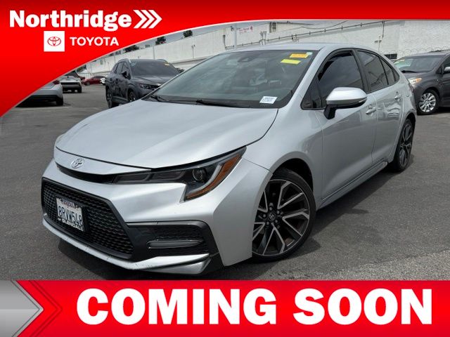 Classic Silver Metallic 2020 Toyota Corolla Sedan Front-Wheel Drive Continuously Variable Transmission
