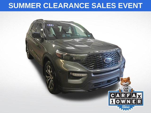 Gray (Magnetic) 2020 Ford Explorer SUV / Crossover All-Wheel Drive Automatic