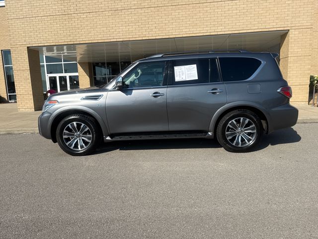 Gray (Gun Metallic) 2019 Nissan Armada SUV / Crossover Four-Wheel Drive 7-Speed Automatic