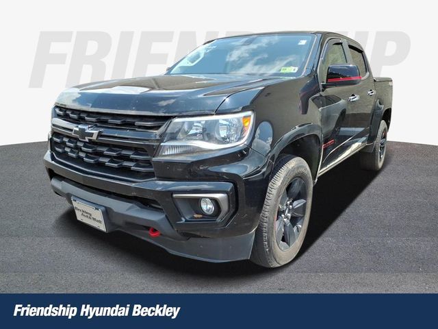 Black 2021 Chevrolet Colorado Pickup Truck Four-Wheel Drive 8-Speed Automatic