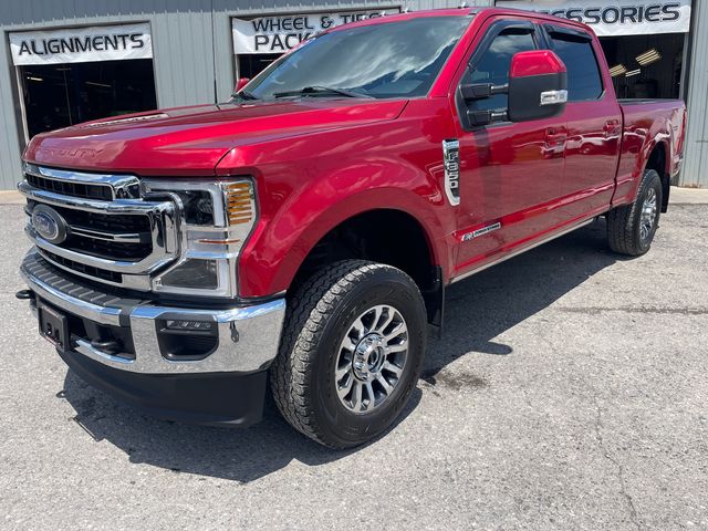2022 Ford F-350SD Lariat - Red Metallic exterior view 3