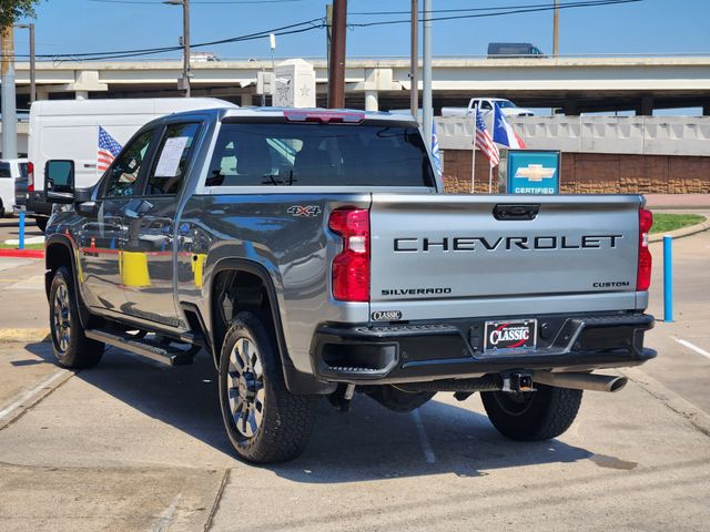 2024 Chevrolet Silverado 2500HD Custom Gray at EAG Ford Navasota