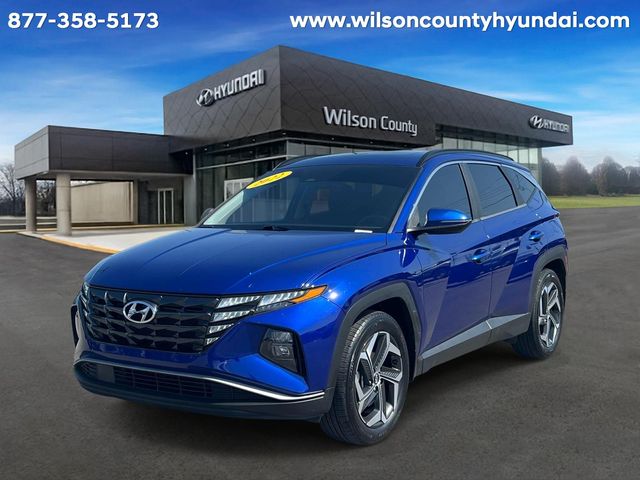 Intense Blue 2022 Hyundai Tucson SUV / Crossover Front-Wheel Drive 8-Speed Automatic