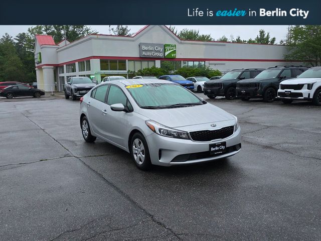 Silky Silver 2017 Kia Forte Sedan Front-Wheel Drive 6-Speed Automatic