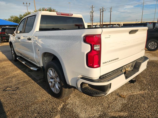 2021 Chevrolet Silverado 1500 Custom White at North Houston Mitsubishi