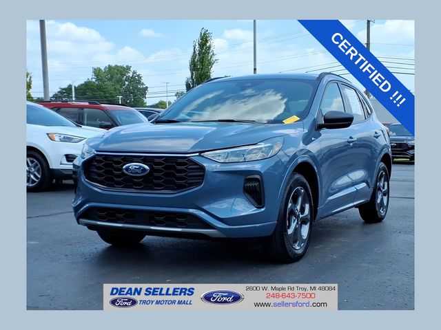 Vapor Blue Metallic 2024 Ford Escape SUV / Crossover All-Wheel Drive 8-Speed Automatic