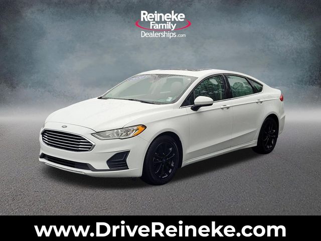 Oxford White 2020 Ford Fusion Sedan Front-Wheel Drive 6-Speed Automatic
