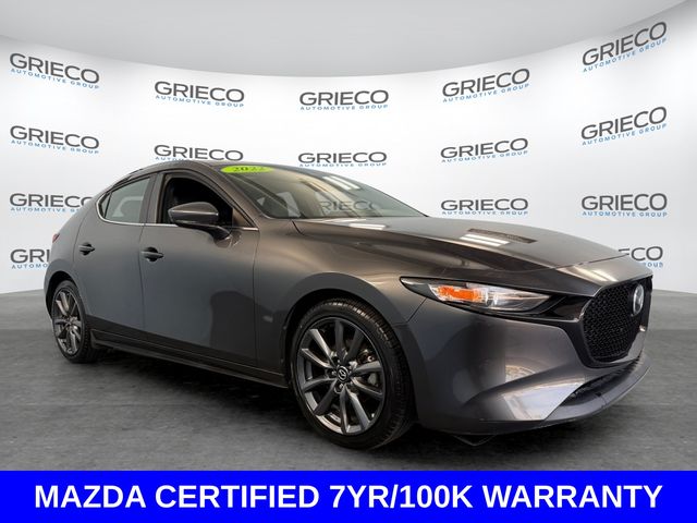 Machine Gray Metallic 2022 Mazda MAZDA3 Hatchback Front-Wheel Drive 6-Speed Automatic