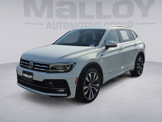 White 2021 Volkswagen Tiguan SUV / Crossover All-Wheel Drive 8-Speed Automatic