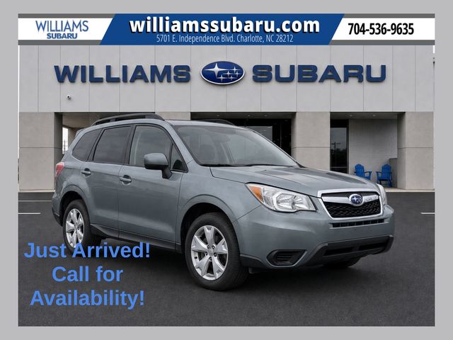 Jasmine Green Metallic 2015 Subaru Forester SUV / Crossover All-Wheel Drive Continuously Variable Transmission