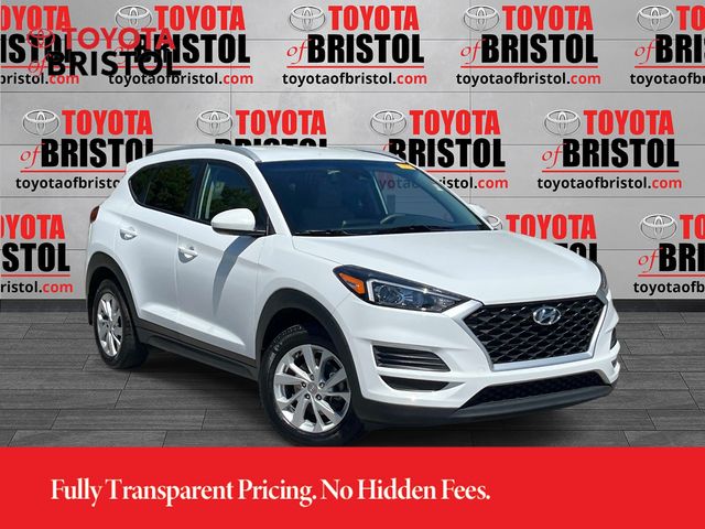 Winter White 2020 Hyundai Tucson SUV / Crossover All-Wheel Drive 6-Speed Automatic
