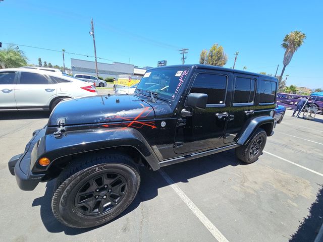 Black Clearcoat 2016 Jeep Wrangler SUV / Crossover Four-Wheel Drive 5-Speed Automatic