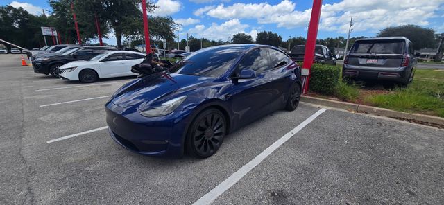Used 2022 Tesla Model Y Performance with VIN 7SAYGDEF1NF520609 for sale in St. Augustine, FL