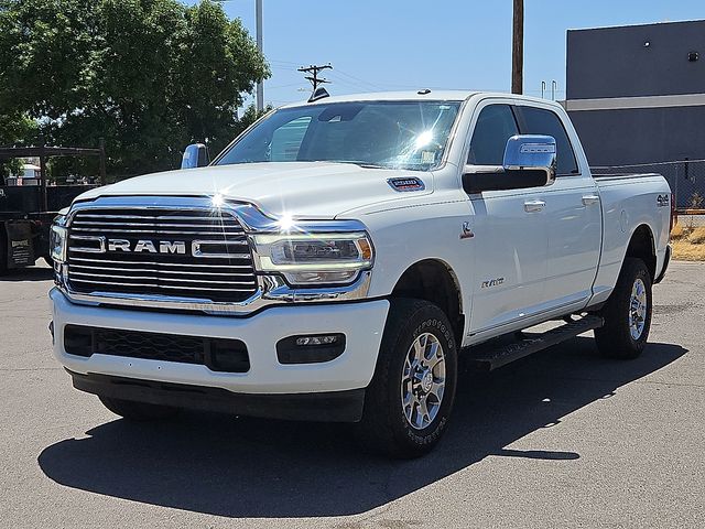 Bright White Clearcoat 2024 RAM 2500 Pickup Truck Four-Wheel Drive 6-Speed Automatic
