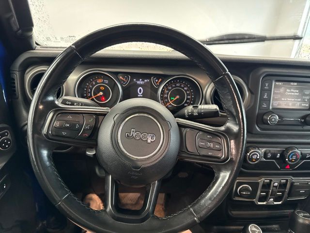 2019 Ocean Blue Metallic Clearcoat Jeep Wrangler Unlimited Sport S 4X4 SUV