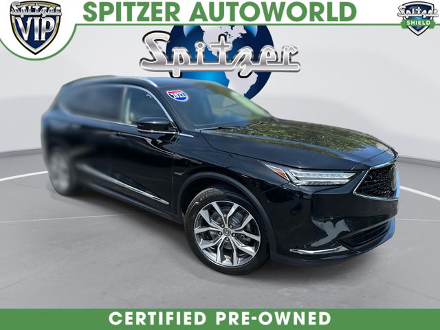 2022 Acura MDX Technology Black at Bob Ruth Ford
