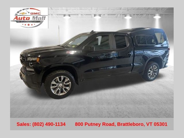 Black 2020 Chevrolet Silverado 1500 Pickup Truck Four-Wheel Drive 8-Speed Automatic