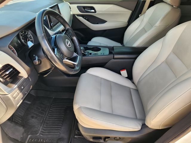 2022 Nissan Rogue SV White at DeMontrond Gulf Freeway
