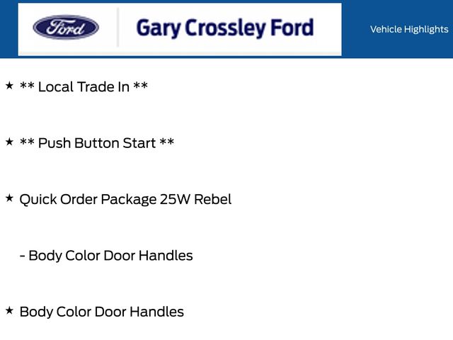 2019 RAM 1500 Rebel Quad Cab 4WD