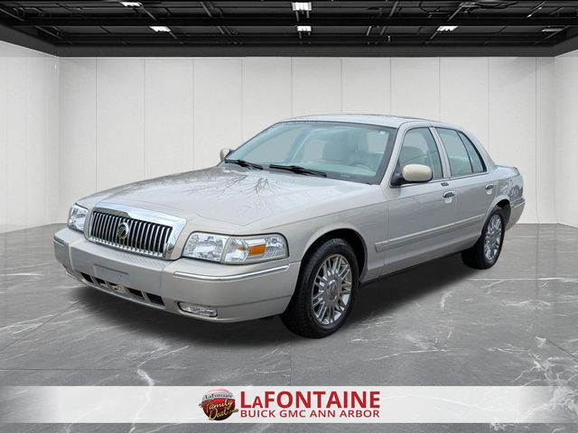 Silver Birch Clearcoat Metallic 2008 Mercury Grand Marquis LS Sedan Rear-Wheel Drive 4-Speed Automatic Overdrive