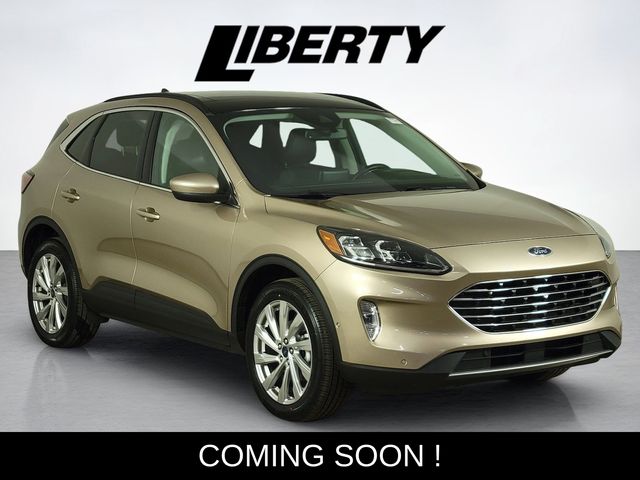 Desert Gold 2021 Ford Escape Titanium AWD SUV / Crossover All-Wheel Drive 8-Speed Automatic