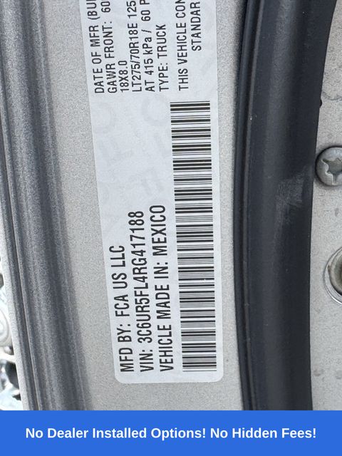 2024 Ram 2500 Laramie Silver at Victoria Chrysler Dodge Jeep Ram