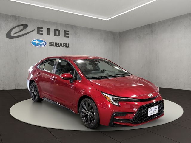 Red (Ruby Flare Pearl) 2024 Toyota Corolla Sedan Front-Wheel Drive Continuously Variable Transmission