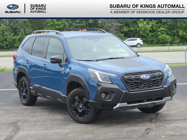 Geyser Blue 2023 Subaru Forester SUV / Crossover All-Wheel Drive Continuously Variable Transmission