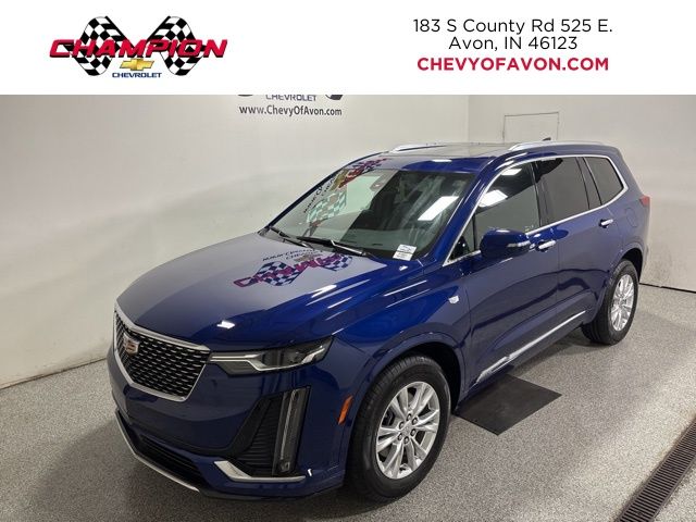 Opulent Blue Metallic 2025 Cadillac XT6 Luxury AWD SUV / Crossover Four-Wheel Drive 9-Speed Automatic