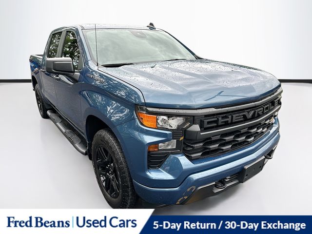 Lakeshore Blue Metallic 2024 Chevrolet Silverado 1500 Pickup Truck Four-Wheel Drive 8-Speed Automatic