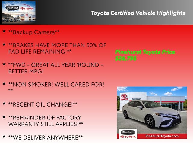 Used 2024 Toyota Camry Sedan